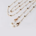 thumbnail image 1 of Pearl Retro Pearl Gold Chain Halter Glasses Chain Mask Chain Mask Extender Chain Halter Glasses Chain Anti Drop Lanyard 4, 1 of 1