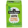 Once Again Organic 10 Pack Unsweetened Creamy Peanut Butter 10 ea