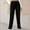 71#Black, variant on Dwaogom Elastic Waist Women New Fashion Solid Casual Sports Sweatpants Full Length Pants Snow Pants For Kids Womens White Pants With Stretch