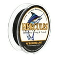 thumbnail image 6 of HERCULES Super Cast 100M 109 Yards Braided Fishing Line 60 LB Test for Saltwater Freshwater PE Braid Fish Lines Superline 8 Strands - Black, 60LB (27.2KG), 0.40MM, 6 of 9