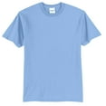 thumbnail image 2 of Port & Company Tall Core Blend Tee-4XLT (Light Blue), 2 of 3