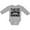 AC-Heather Grey, variant on Inktastic Thanksgiving These Rolls Are Homemade Boys or Girls Long Sleeve Baby Bodysuit
