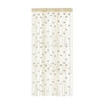 thumbnail image 2 of Room divider, entryway curtain, rose thread beaded curtain, tassel embellished, 39x79in full length, for bedroom closet hallway living room home aesthetic decor, 2 of 6