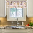 thumbnail image 2 of Yayeee Kitchen Valance Rod Pocket 54" x 18" Living Room Window Curtain, Purple Jam Jars, 2 of 6