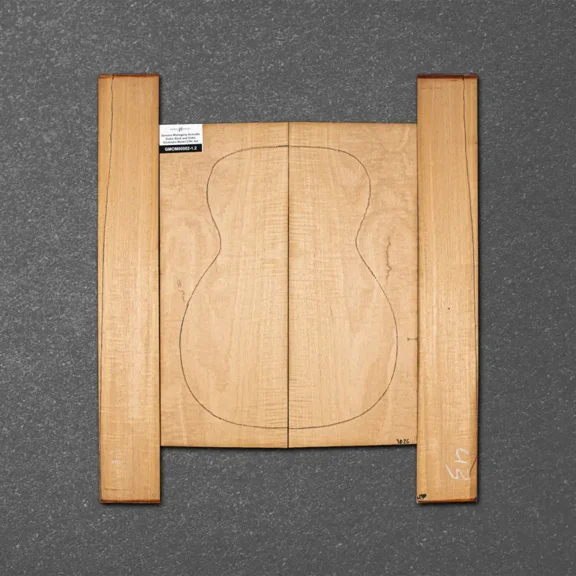 Honduran Mahogany Acoustic Guitar Back and Sides Orchestra Model (OM) Set – HMOM000002-1.2