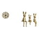 thumbnail image 1 of Escultura para colgar en la pared,Decoración de pared de metal para sala de estar,dormitorio y exterior.,Escultura colgante Arte de pared Disco decorativo,Escultura de figura,Estatua sentada, 1 of 8