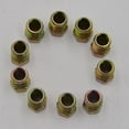 thumbnail image 4 of Tuercas de tubo de freno corto Sunnimix 10mmx1mm para tubo de acero de 3/16'' 3 piezas, 4 of 8