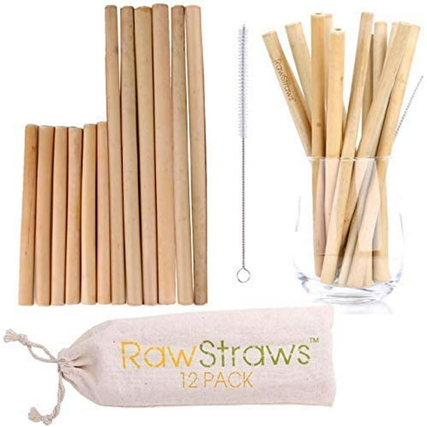 Organic Bamboo Straws Reusable ‚Äì Multiple Packs Eco Friendly