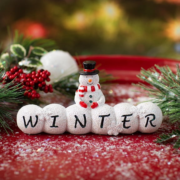 Fun Express Classic Snowman Winter Tabletop Decoration