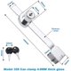 thumbnail image 2 of 4 Pcs Sliding Glass Door Ratchet Lock , Glass Door Lock , Cabinet Safety Lock For Glass Door Cabinet Display Drawer Cupboard Mail Box Door Showcase, 2 of 5