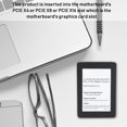 thumbnail image 4 of SSD Converter Card, Riser Card, SFF-8639 Black ABS For Win XP/2003/Vista/7/8/10, 4 of 8