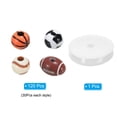 thumbnail image 3 of Uxcell Sports Ball Beads Acrylic Basketball Beads with 4.4 Yard Elastic Rope Multicolor 120 Pack, 3 of 6