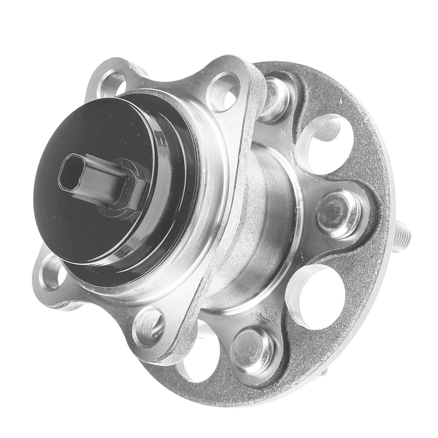 Detroit Axle - Rear Wheel Bearing Hubs for 2010-2015 Toyota Prius Plug-in, 2011 2012 2013 2014 Wheel Bearing and Hubs Assembly Replacement