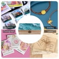 thumbnail image 5 of 7.9×2.3 In Wooden Boxes Durable Easy To Use Dustproof Prevent Slippery Delicate And Cabinet Teal Marble_3, 5 of 8