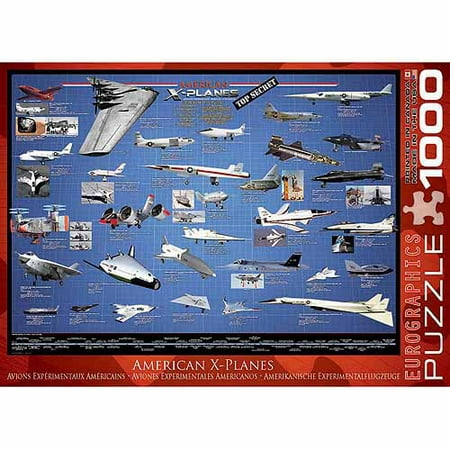 EuroGraphics American Aviation X-Planes 1000-Piece Puzzle