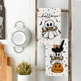 thumbnail image 3 of Beige Cat Pumpkin Ghost Halloween Kitchen Towels Dish Towels, 18x26 Inch Bats Jack-O''-Lantern Decoration Hand Towels Set of 2, 3 of 6