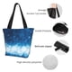 thumbnail image 4 of Disketp Blue Glitter Sparkles Bolsa de Hombro Casual para Mujer, Bolso Cruzado para Compras, Viajes y Uso Diario, 4 of 6