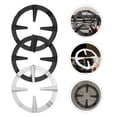thumbnail image 3 of Anti-Slip Gas Stove Racks Silver 3Pcs 5.51X5.51X0.20in Families, 3 of 9