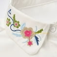 thumbnail image 4 of LoudSung Fake Collar Detachable Half Shirt Blouse False Collar Embroidery Dickey Design for Women Girls, 4 of 7