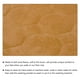 thumbnail image 4 of Memoria Espuma Baño Alfombra 2uds, 15.7" x 24" Coral Vellón Baño Ducha Alfombra Antideslizantes Lavables Alfombras para Cocina Baño Pisos - Marrón, 4 of 5