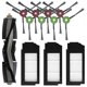 thumbnail image 1 of Piezas de repuesto Filtro Cepillo principal Cepillo lateral Compatible con Ecovacs Deebot X1, 1 of 5