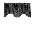 thumbnail image 3 of Velvet Embossed Victorian Damask Scalloped Window Valance 54" Wide / 20" Tall, 3 of 5