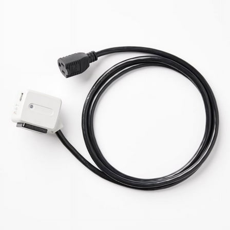 Charg 3012340 6 ft. 1 Outlets Surge Protector, Black - 1000 J