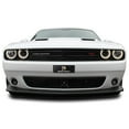 thumbnail image 4 of Dodge Scat-Pack 3D Logo 12" x 4.25" European Look Black Half-Size Stainless Steel License Plate, 4 of 5
