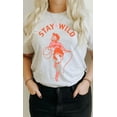 thumbnail image 6 of Vintage Stay Wild Cowgirl Graphic Tee T-Shirt PLUS, 6 of 6