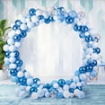 Way to Celebrate! Balloon Arch Kit, 8ft, Round Golden Metal Iron Arch