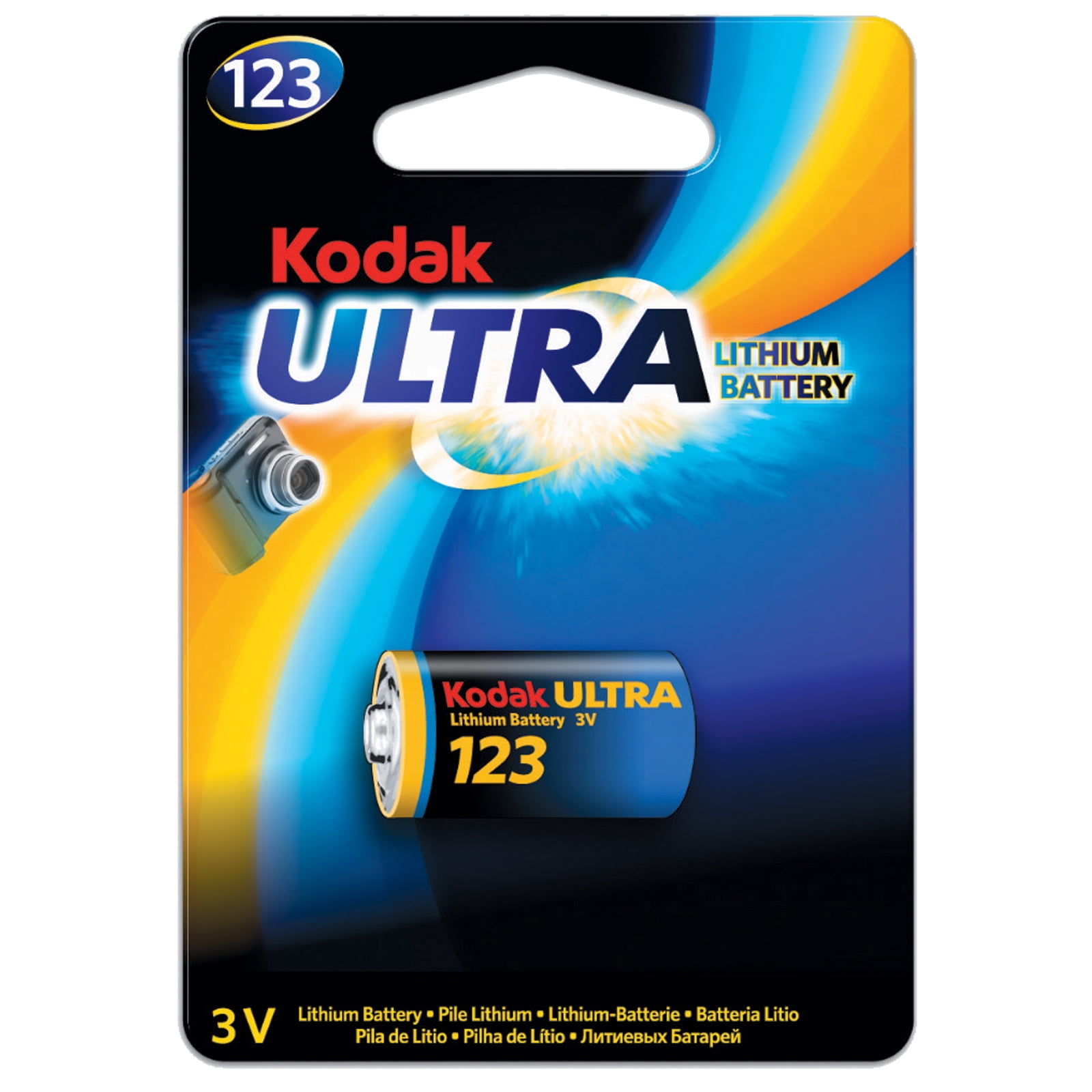 Kodak Ultra 3V 2/3A CR123 Photo Lith Battery Replace DL123A EL123A FAST ...