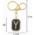 thumbnail image 2 of LINLIN Girl Letter Keychain,Decorative Keychain,Name Keychain Initial Gold 26 Letters A-Z Pendant Handbag Bag Decoration Gifts, 2 of 2