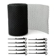 thumbnail image 5 of TOYMYTOY Gutter Covers Black ABS Mesh for Outdoor Use Prevents Clogging Leaves, 5 of 8