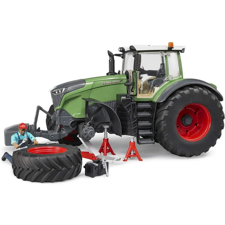 04041 Bruder Fendt 1050 Vario With Mechanic and Garage Equipment 1:16 Scale