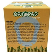 Ortopad Bamboo Adhesive Eye Patches, Fun Pack, 50/Box