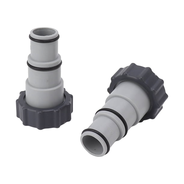 Adaptador De Manguera De Piscina, Amplia Adaptabilidad Instalación Firme Conexión Roscada Adaptador De Manguera De Bomba Sellado Para Mantenimiento