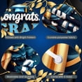thumbnail image 4 of Colorful Balloons Graduation Banner Graduation Cap Congrats Display Star Decor Ribbon Streamers Grad Backdrop for Graduation Party College Graduation Photo Shoot, 4 of 9
