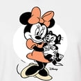 thumbnail image 3 of Disney - Minnie Mouse - Minnie loves Figaro - Juniors Cropped Cotton Blend T-Shirt, 3 of 5