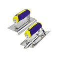 thumbnail image 1 of Stainless Steel Concrete Hand Edger Groover Tools Set For Plaster Stucco Cement Finishing, 1 of 5