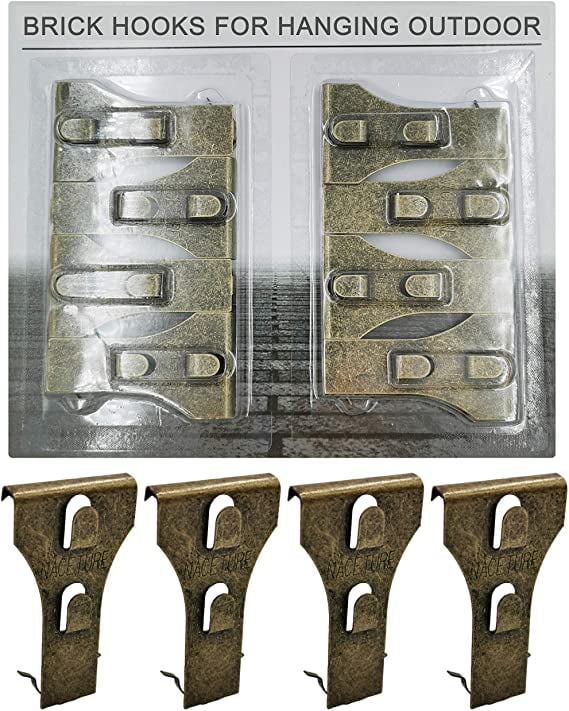 Brick Hook Clips Bricks Hook Clip for Hanging Outdoors Wall Pictures