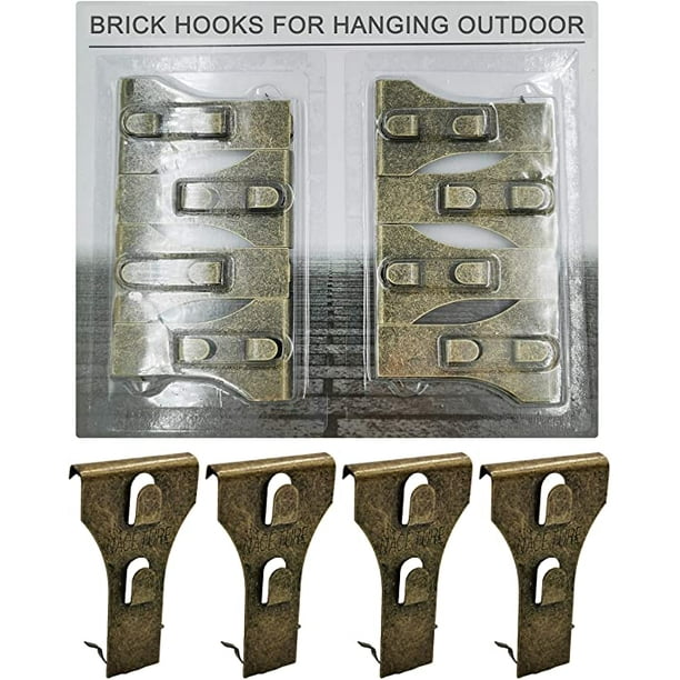 Brick Hook Clips Bricks Hook Clip for Hanging Outdoors Wall Pictures