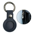 thumbnail image 3 of Funda protectora de cuero PU compatible con Airtag, soporte para rastreador con Azul, 3 of 9