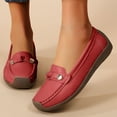 thumbnail image 2 of Lenago Chaussures pour Femmes Hey Dudes Chaussures pour Femmes Mode Décontractée Printemps et Été Style Confortable Couleur Unie Respirant Bout Rond Bout Fermé Chaussures Plates Décontractées Chaussures pour Femmes, 2 of 8