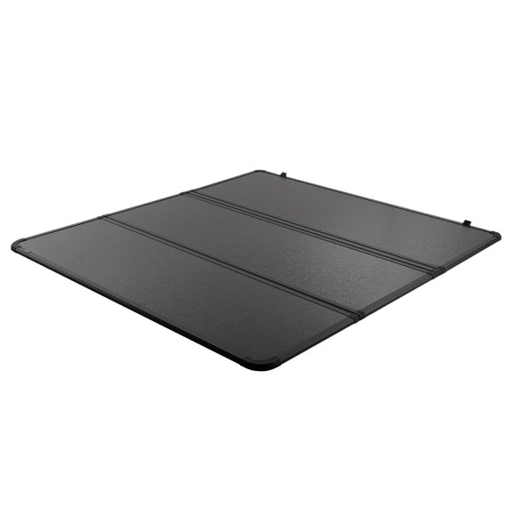 KFFKFF Three-Fold Truck Bed Cover, Suitable for 2009-2024 Ram 1500 (19-24 Classic/New Body), Fleetside 5.7' (67.4") Bed Without Rambox, Accommodates 5.7' x 5.5' Inside Bed, Can Handle 400 lbs Weight