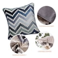 thumbnail image 3 of 2pcs Nordic sofa cut velvet modern simple velvet cushion cover, 3 of 5