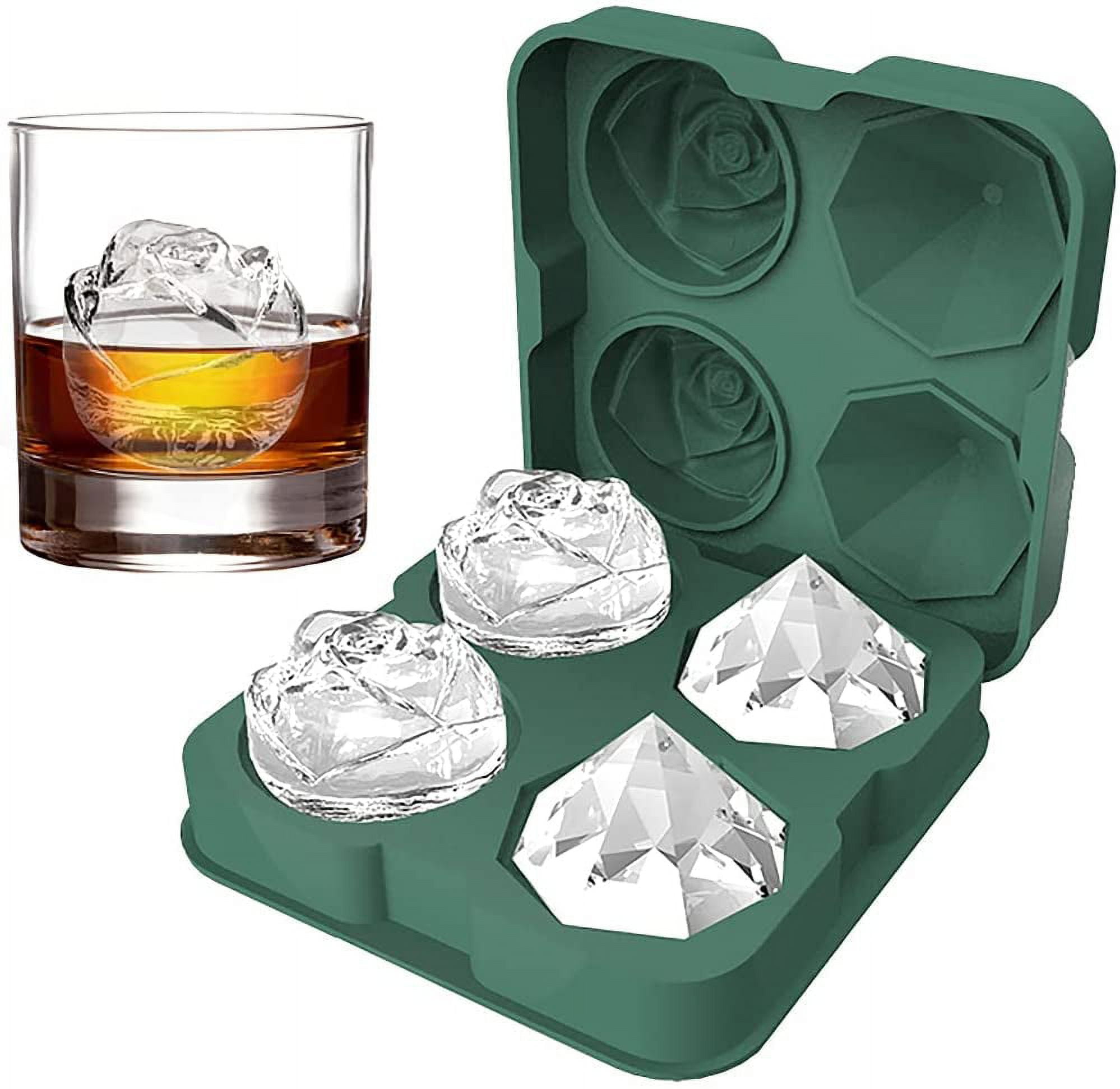 Personalized 1.5 inch Ice Cube Mold - Custom Ice Trays
