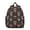 Skull and Bow, variant on Butterfly and Skull Gothic Pattern Backpack for School, Cute School Bag with Adjustable Shoulder Straps and Padded Back, 13.8"x11.4"x6"