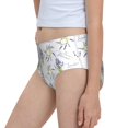 thumbnail image 7 of Pofeuu Lavender Flowers Print Soft Cotton Underwear Girls'Briefs Soft Undies, 7 of 7