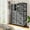 Gray, variant on Romorgniz Tall Dresser for Bedroom with 10 Fabric Drawers Bedroom Dresser with Mesh Door for Closet, Metal Frame, Wood Top, Black