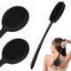 thumbnail image 1 of Double Ended Silicone Shower Brush - Exfoliating Back Cleaner, 1 of 5